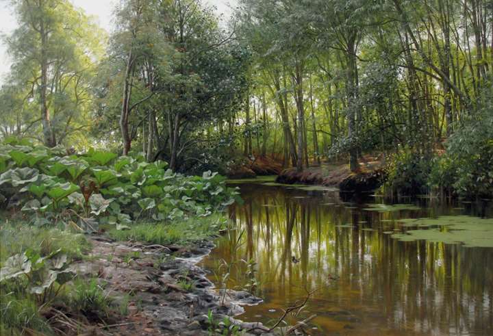 View of Lellinge stream